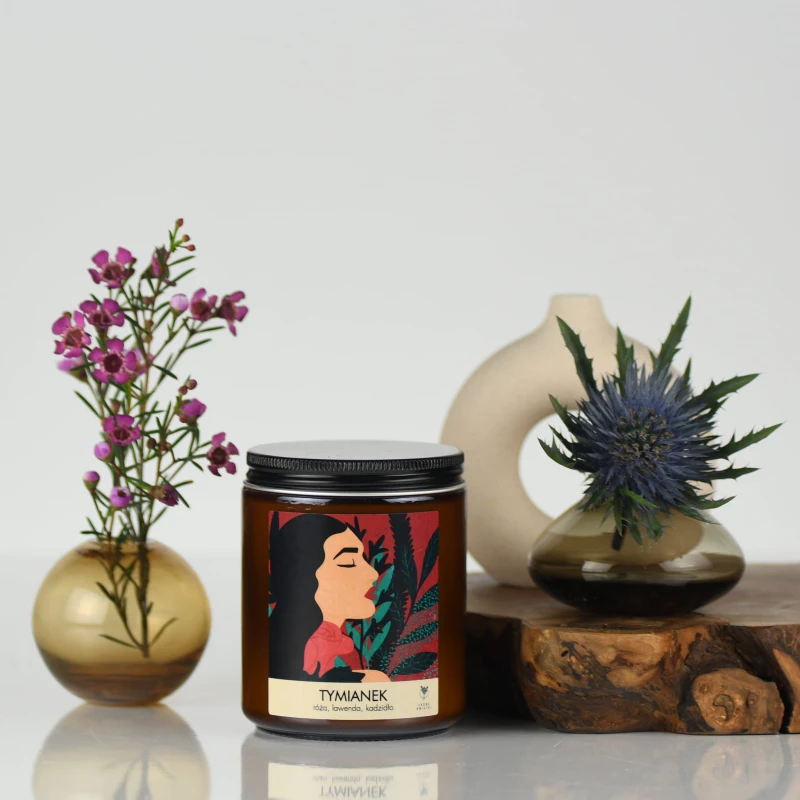 Świeca sojowa TYMIANEK 220g