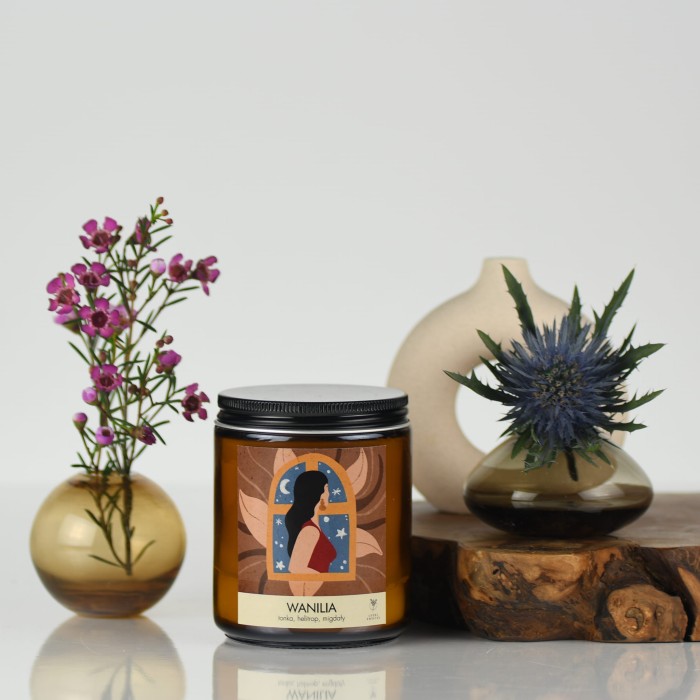 Świeca sojowa WANILIA 220g