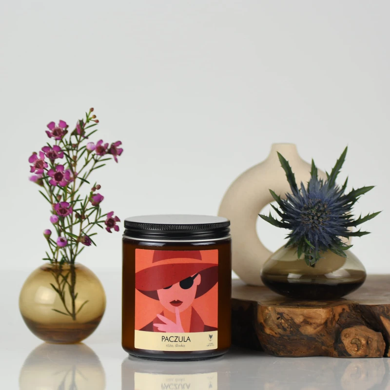 Świeca Sojowa PACZULA 220g