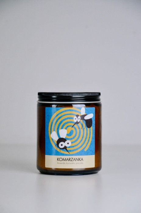 KOMARZANKA świeca sojowa 220g