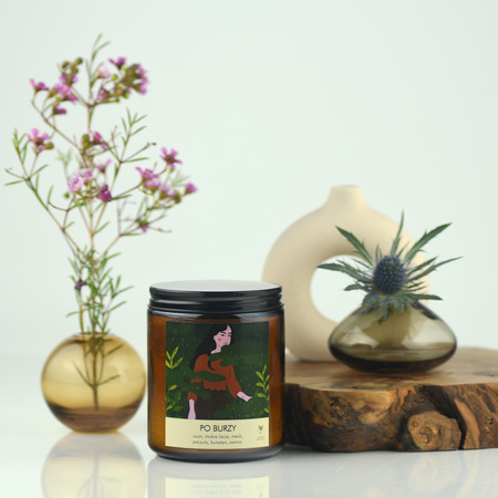 PO BURZY świeca sojowa 220g