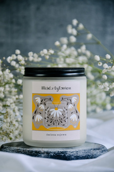 MIÓD Z TYTONIEM świeca sojowa 220g
