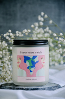 DRZEWO RÓŻANE Z MIĘTĄ świeca sojowa 220g